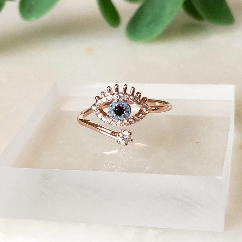 Blue Eye Ring - LOW STOCK!! - The Songbird Collection 