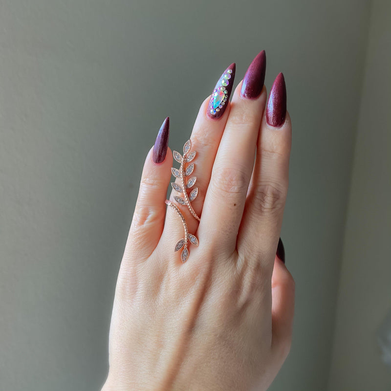 Cascading Leaves Ring - LOW STOCK! - The Songbird Collection 