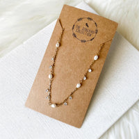 Amerie Freshwater Pearl Necklace-Necklaces-The Songbird Collection