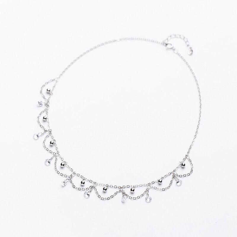 Silver Ball Sterling Silver Choker -RESTOCKED! - The Songbird Collection 