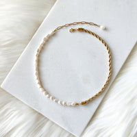 Ashlyn Freshwater Pearl Necklace-Necklaces-The Songbird Collection