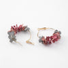 Anielle flower hoops Earrings - 4 Colors SELLING OUT!! - The Songbird Collection 