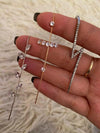 Crystal Bliss Ear Hook / Ear Cuff-Earrings-The Songbird Collection