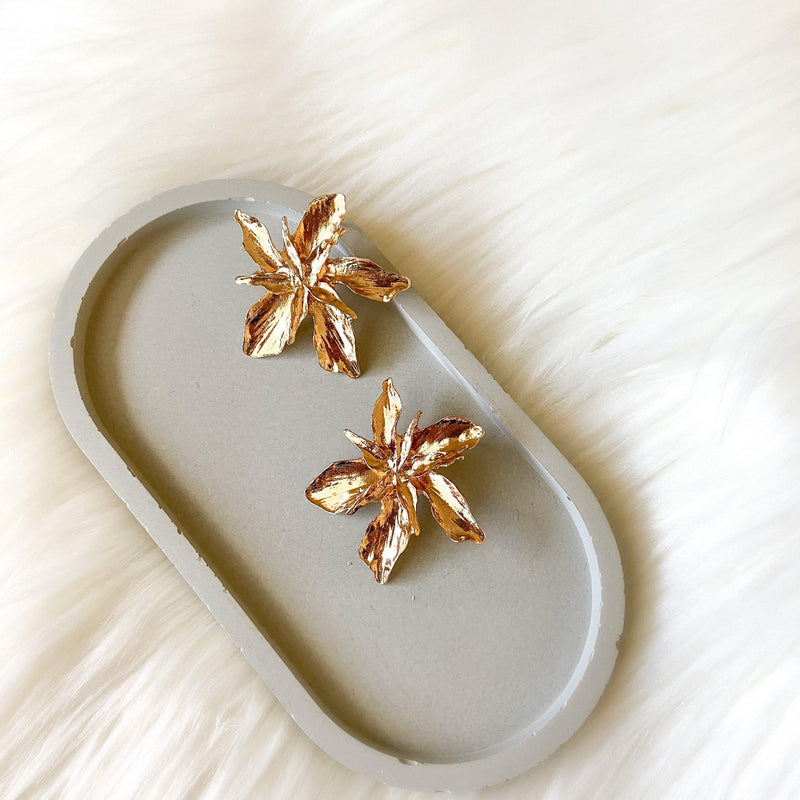 Calla Statement Earrings-Earrings-The Songbird Collection
