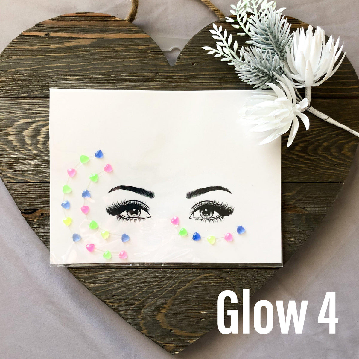 Glow in the Dark Face Gems - 14 NEW Designs for 2020! - The Songbird Collection 