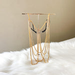Drippin Glam Rhinestone Leg Chain - The Songbird Collection 