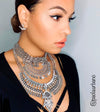 Shaya Maxi Statement Necklace- RESTOCKED! - The Songbird Collection 