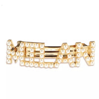 Jet Setter Pearl Hair Barrettes - LAST CHANCE! - The Songbird Collection 