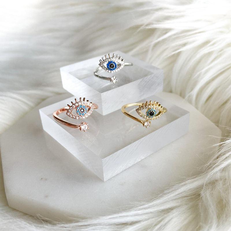 Blue Eye Ring-Rings-The Songbird Collection