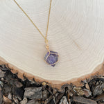 Raw Stone Crystal Necklace - LAST CHANCE/FINAL SALE