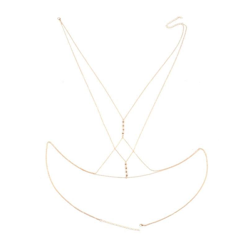 Sunset Whispers Beaded Body Chain - 11 LEFT - The Songbird Collection 
