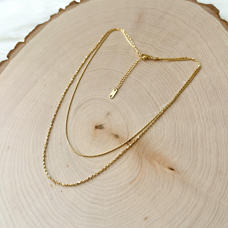Kellis Layered Necklace-Necklaces-The Songbird Collection