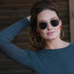 Red Heart Hoop Earrings - 2 Styles! - The Songbird Collection 