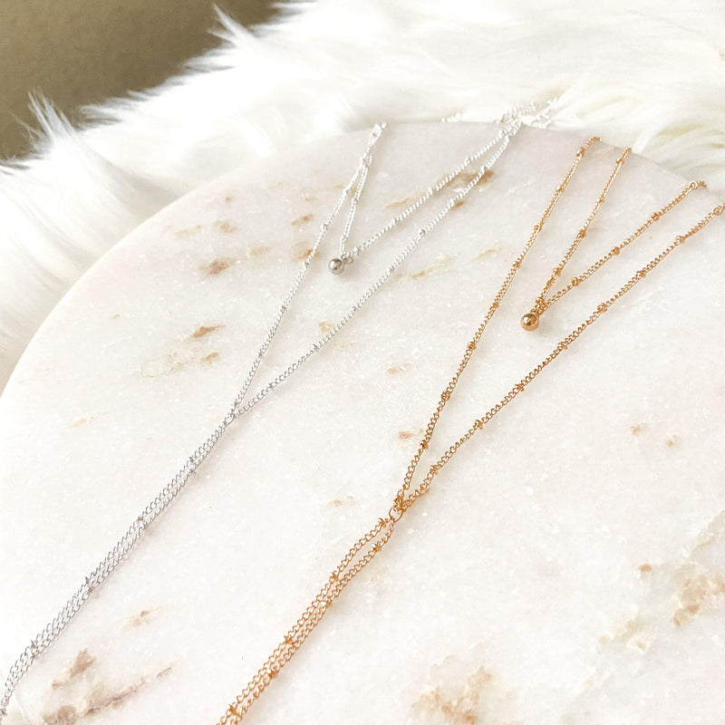 Amelia Layered Necklace-Necklaces-The Songbird Collection