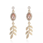 Amber Leaf Earrings - The Songbird Collection 