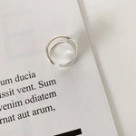 Kristin 925 Silver Ring-Rings-The Songbird Collection
