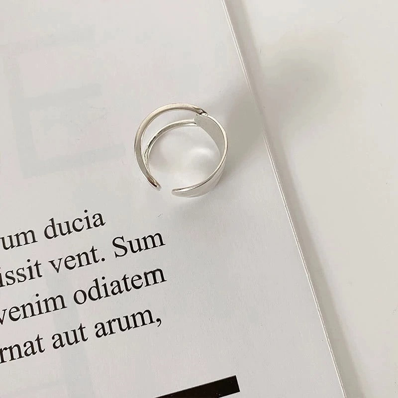 Kristin 925 Silver Ring-Rings-The Songbird Collection