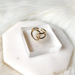 Kaitlyn 925 Silver Adjustable Ring-Rings-The Songbird Collection