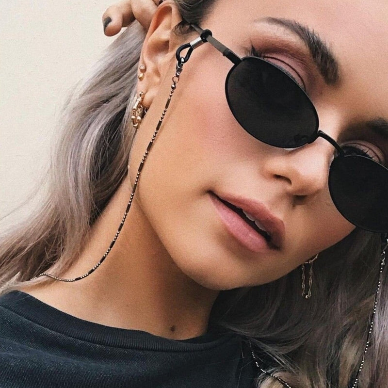Chic Black Mask / Glasses Chains - LAST CHANCE / FINAL SALE-Accessories-The Songbird Collection