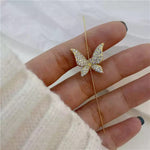 Mariposa Butterfly Ear Hook / Ear Cuff - 2 Styles-Earrings-The Songbird Collection