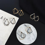 Zendia Geometric Earrings - LAST CHANCE!! - The Songbird Collection 