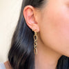 Charlotte Chain Link Earrings-Earrings-The Songbird Collection