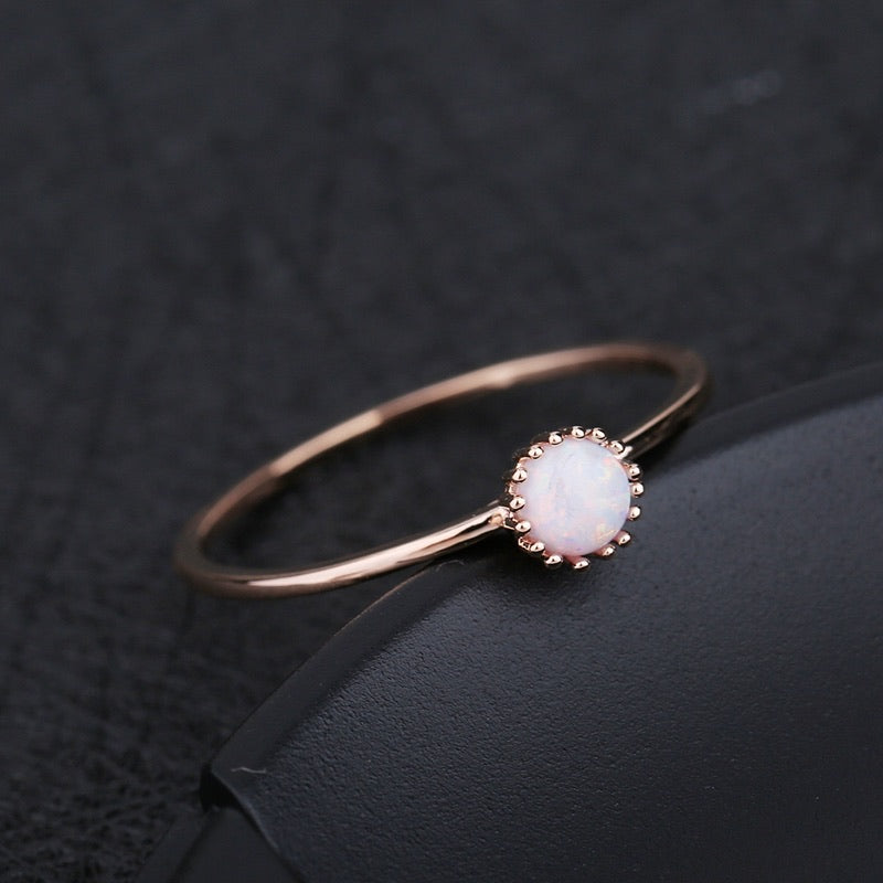 Cora Opal Ring - The Songbird Collection 