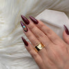 Hana Hammered Ring - 925 Silver-Rings-The Songbird Collection