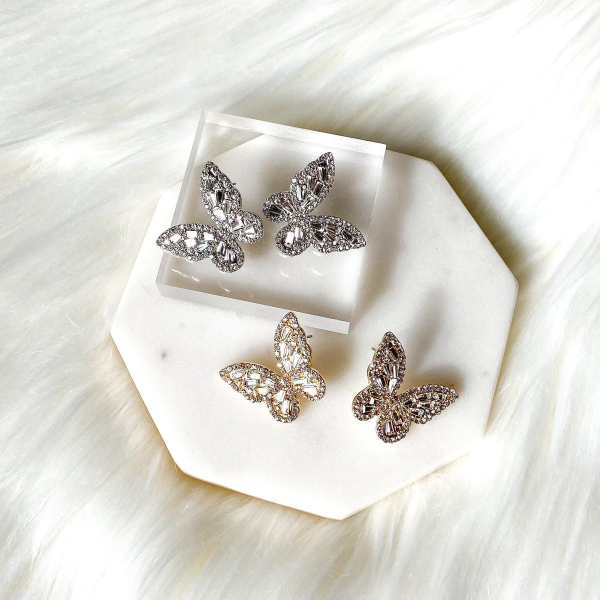 Papillon Butterfly Earrings-Earrings-The Songbird Collection