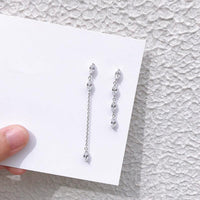 Cozette Asymmetric Crystal Drop Earrings - Low Stock & LAST CHANCE!! - The Songbird Collection 