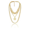Letizia Layered Chain Necklace - LOW STOCK!!! - The Songbird Collection 