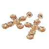 Golden Opulence Cross Earrings - 13 LEFT!! - The Songbird Collection 
