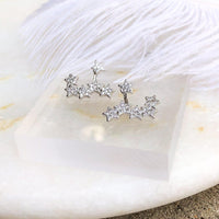 Shooting Stars Ear Jackets (925 Sterling Silver) - 3️⃣ LEFT! - The Songbird Collection 