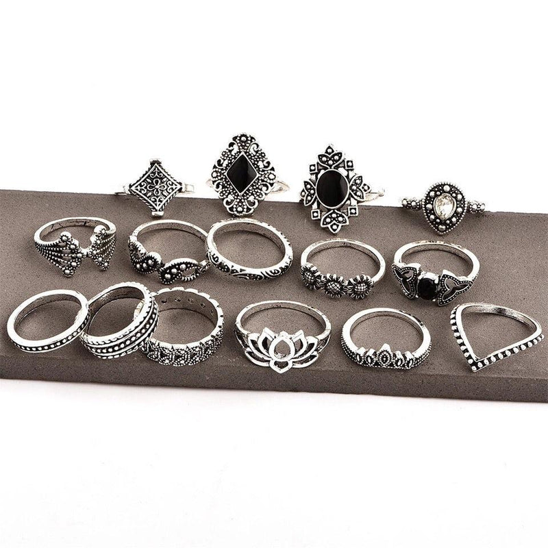 Malefi 15 Piece Ring Set - Fan Fav! - The Songbird Collection 