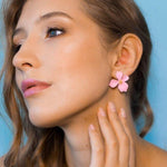Mini Miami Flower Earrings - 12 Colors LOW STOCK! - The Songbird Collection 
