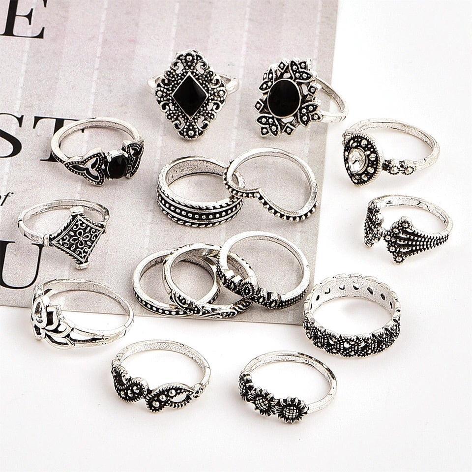 Malefi 15 Piece Ring Set - Fan Fav! - The Songbird Collection 