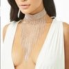 Drippin Glam Rhinestone Statement Choker Necklace - RESTOCKED & ON SALE!!! - The Songbird Collection 