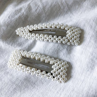 Pearl Snap Barrette Duo - Last Chance! - The Songbird Collection 