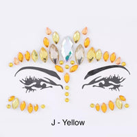 Face + Body Jewels -  16 Designs LOW STOCK! - The Songbird Collection 