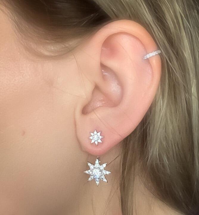 A Star Is Born Ear Jackets - 925 Sterling Silver - 3️⃣ LEFT!! - The Songbird Collection 