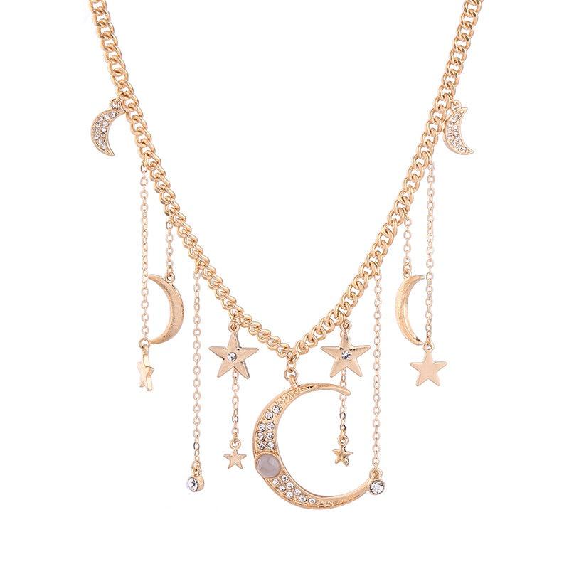 Moonstruck Statement Necklace -RESTOCKED! - The Songbird Collection 