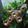 Golden Opulence Cross Earrings - 13 LEFT!! - The Songbird Collection 