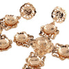 Golden Opulence Cross Earrings - 13 LEFT!! - The Songbird Collection 