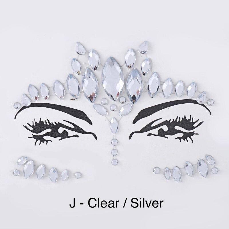 Face + Body Jewels -  16 Designs LOW STOCK! - The Songbird Collection 