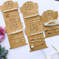 Pearl Hair Pin Set - 12 Sets ~ HURRY! LAST CHANCE!! - The Songbird Collection 