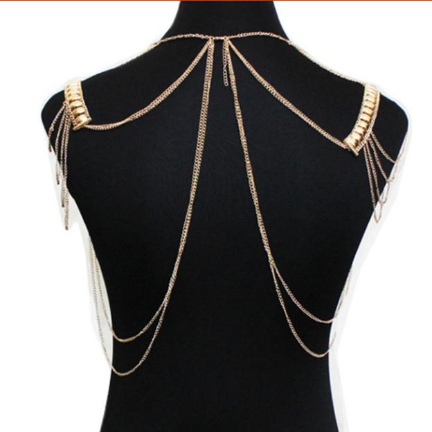 Golden Goddess Shoulder Chains - LOW STOCK! Last Chance!! - The Songbird Collection 