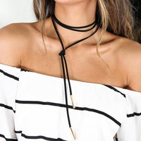 Soria Wrap Choker - Last Chance! - The Songbird Collection 